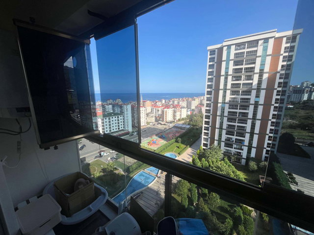 AKTOWERS REZİDANSTA DENİZ VE HAVUZ MANZARALI LÜKS 4+1