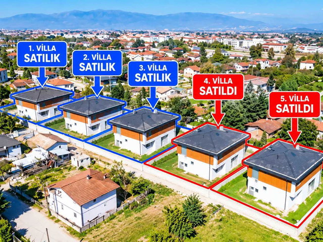REMAX TAN ' DAN DÜZCE ŞIRALIK MH SIFIR 4+1 SATILIK VİLLA