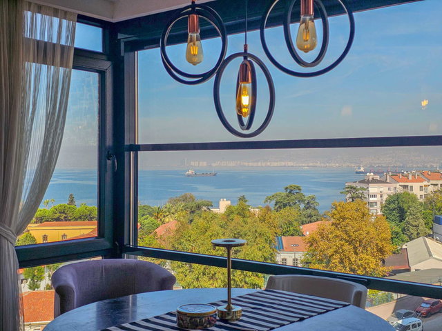 DENİZ MANZARALI ÖZEL TASARIM 3+1 DUBLEKS DAİRE