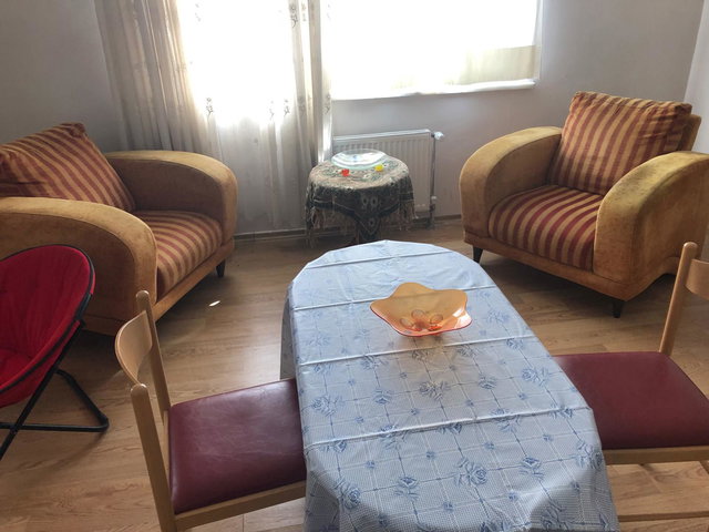 YAPRACIK TOKİ 13. ETAP'TA EŞYALI, 105M², 3+1 ZEMIN KAT KIRALIK