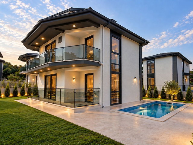 KARTEPE SARIMEŞE 4+1 HAVUZLU SİTE İÇİ MÜSTAKİL VİLLA