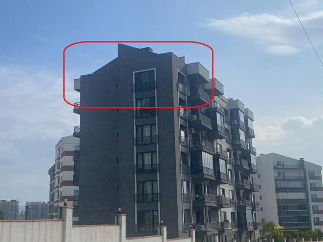 ÇANAKKALE KEPEZ HAMİDİYE'DE DENİZ MANZARALI SATILIK 4+1 DUBLEKS DAİRE