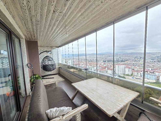 DİLAY BAŞTEKİNDEN TOPTEPEDE SATILIK DENİZ VE ŞEHİR MANZARALI 3+1