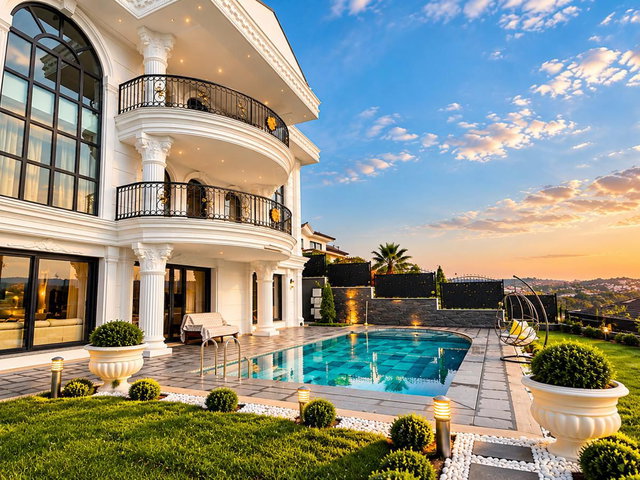 ŞİLE BALİBEY MAH. 600 M2 ARSA İÇERİSİNDE ULTRA LÜKS 7+2 VİLLA
