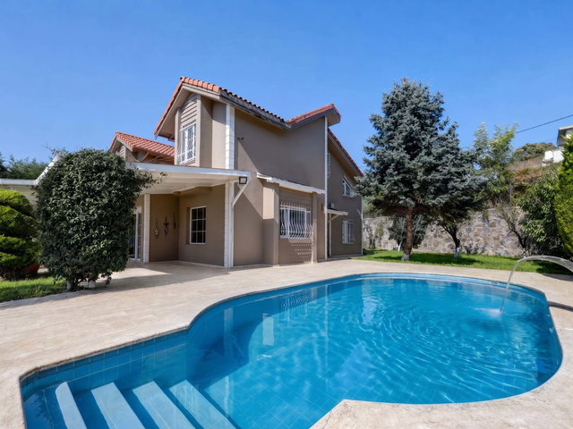 ŞİLE BALİBEY 600 M2 ARSA İÇERİSİNDE HAVUZLU EŞYALI KİRALIK VİLLA