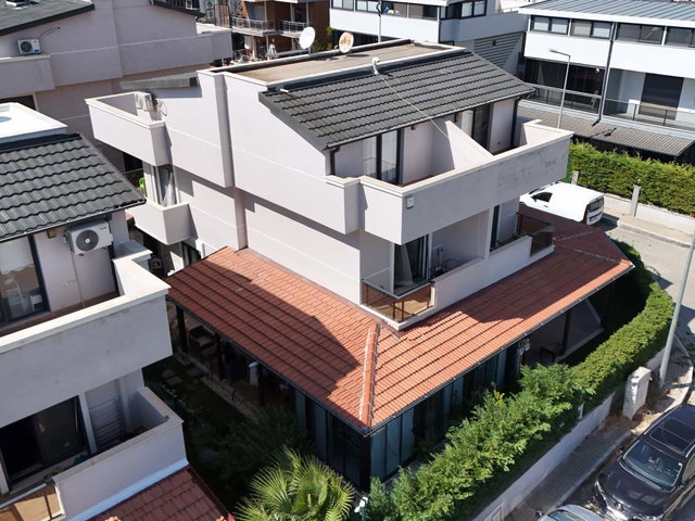 MENDERES BARBAROS’TA HAVUZLU 4+1 TRİPLEKS VİLLA | 3 BANYOLU