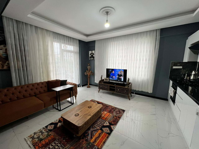 TÜYSÜZLERDE ABONELİK AÇIK KİRALIK LÜKS EŞYALI 1+1 DUBLEKS DAİRE