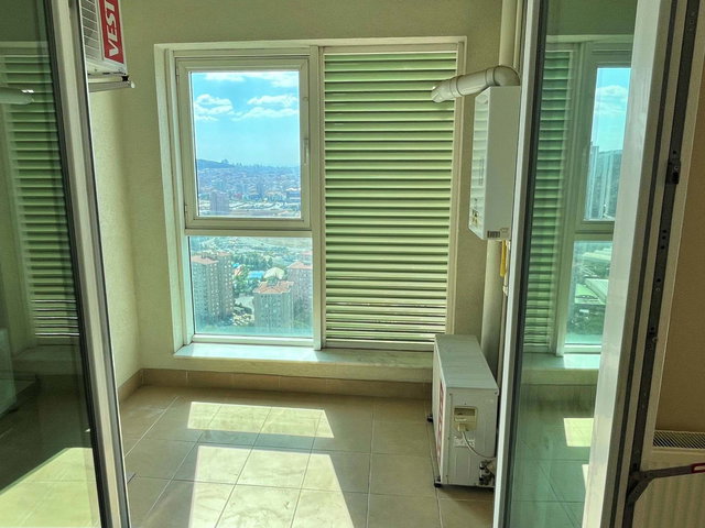 ATAŞEHİR AĞAOĞLU SKY TOWERS EBEVEYNLİ BALKONLU KİRALIK 2+1