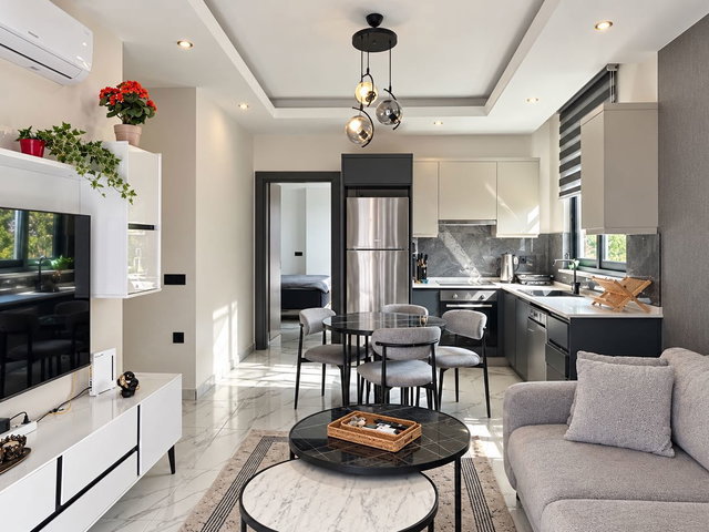 ALANYA KESTELDE 2+1 EŞYALI SATILIK DAİRE- SEAPEARL SKY