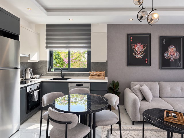 ALANYA KESTELDE 2+1 EŞYALI SATILIK DAİRE- SEAPEARL SKY