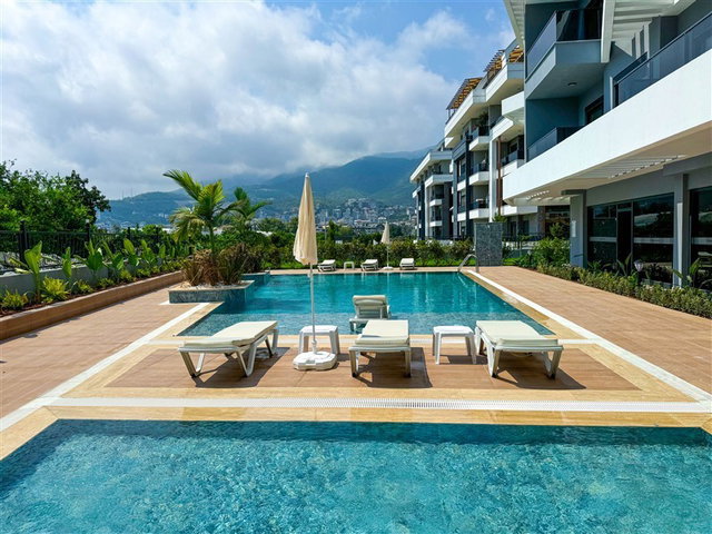 ALANYA OBA TRENDY SUITES RESIDENCE 2+1 DUBLEKS SATILIK DAİRE