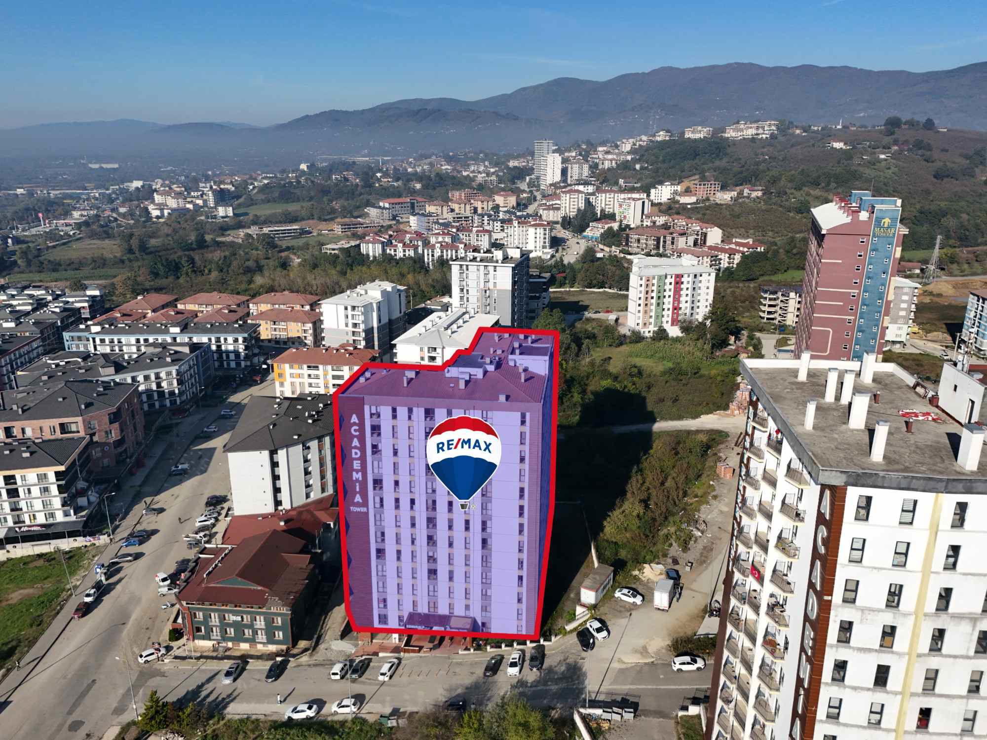REMAX DIA'DAN ACADEMIA TOWERDA KİRALIK 2+1 SATILIK DAİRE