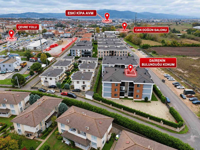 ADAPAZARI TEKELER CİHANGİR SİTESİ'NDE SATILIK GENİŞ 3+1 DAİRE