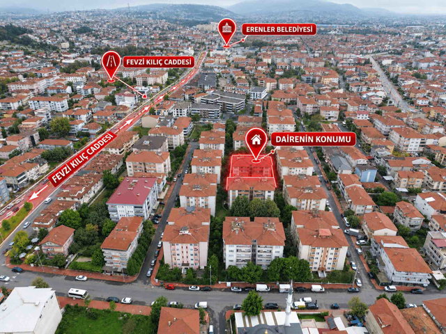 ERENLER TABAKHANE MAHALLESİ ADİNTAŞ SİTESİ'NDE 3+1 GENİŞ DAİRE