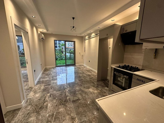 UYSAL VİA PALAZZO'DA SIFIR 1+1 20 M2 ÖZEL BAHÇE KULLANIMLI SATILIK DAİRE