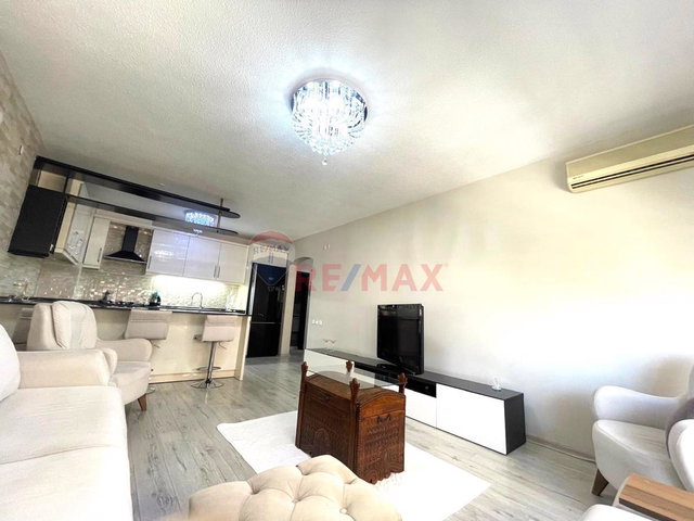 KARŞIYAKA MAVİŞEHİR PAMUKKALE SİTESİ MODERN EŞYALI KİRALIK GENİŞ 1+1 DAİRE