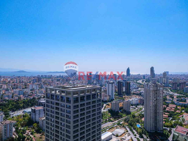 ATAŞEHİR MODERN'DE EŞYALI, ADALAR MANZARALI KİRALIK 1+1