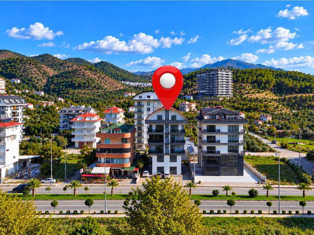 ALANYA DEMİRTAŞTA EŞYALI 1+1 SATILIK DAİRE