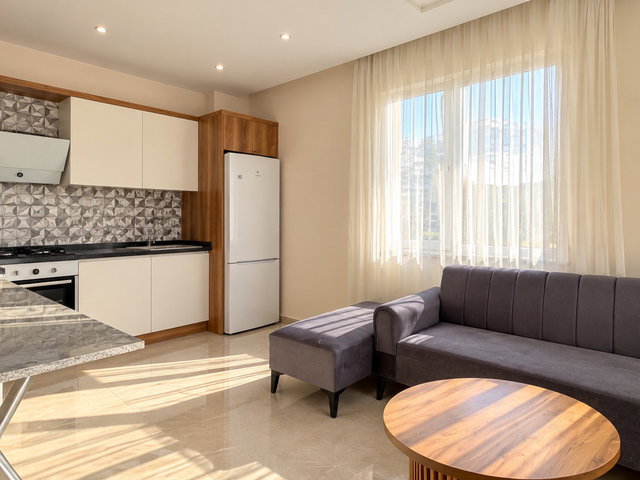 ALANYA DEMİRTAŞTA EŞYALI 1+1 SATILIK DAİRE