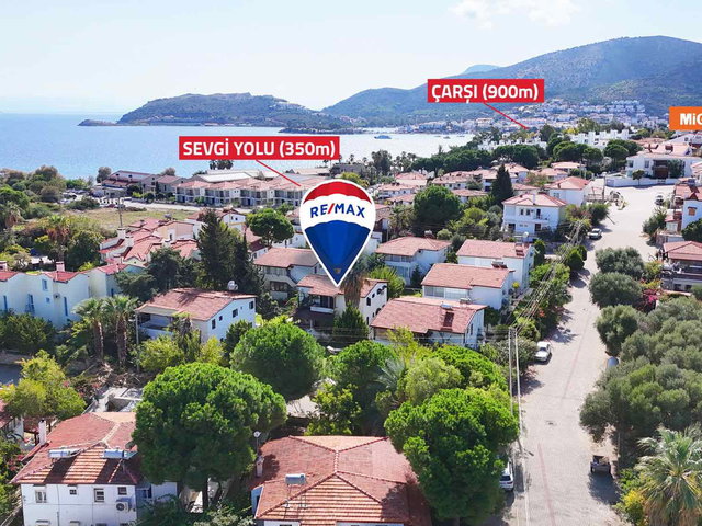 DATÇA ÖZBEL'DE SATILIK 2+1 BAHÇELİ EŞYALI MÜSTAKİL EV