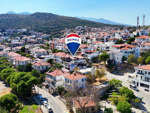 DATÇA MERKEZDE DÖNEMSEL KİRALIK 1+1 FULL PANORAMİK DENİZ MANZARALI VE EŞYALI DAİRE