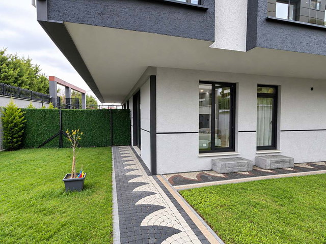 KAVAKLI'DA BAHÇE KATI, KAPALI OTOPARKLI KİRALIK 1 + 1 DAİRE
