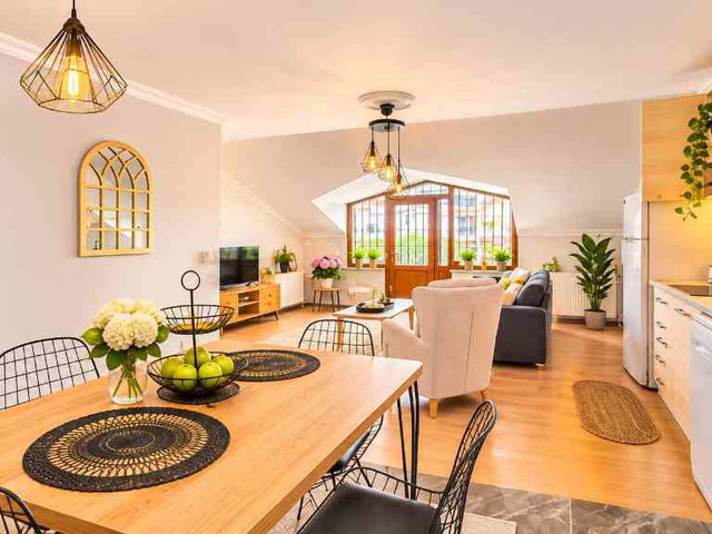 ATAŞEHİR AŞIKVEYSEL'DE KİRALIK EŞYALI TERASLI 1+1 DAİRE