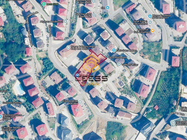 TRABZON ÇUKURÇAYIR VADİKENT SİTESİNDE SATILIK 3+1 DAİRE