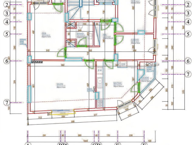 MRT GRUP'TAN RESSAM ŞEVKET KARŞISI YAPIM AŞAMASINDA 3+1 127m2