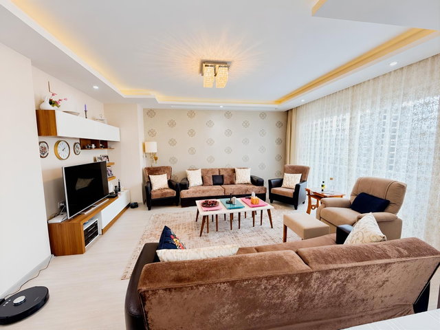 Mezitli Merkez'de 3+1 Bağımsız Mutfak Geniş Balkonlu