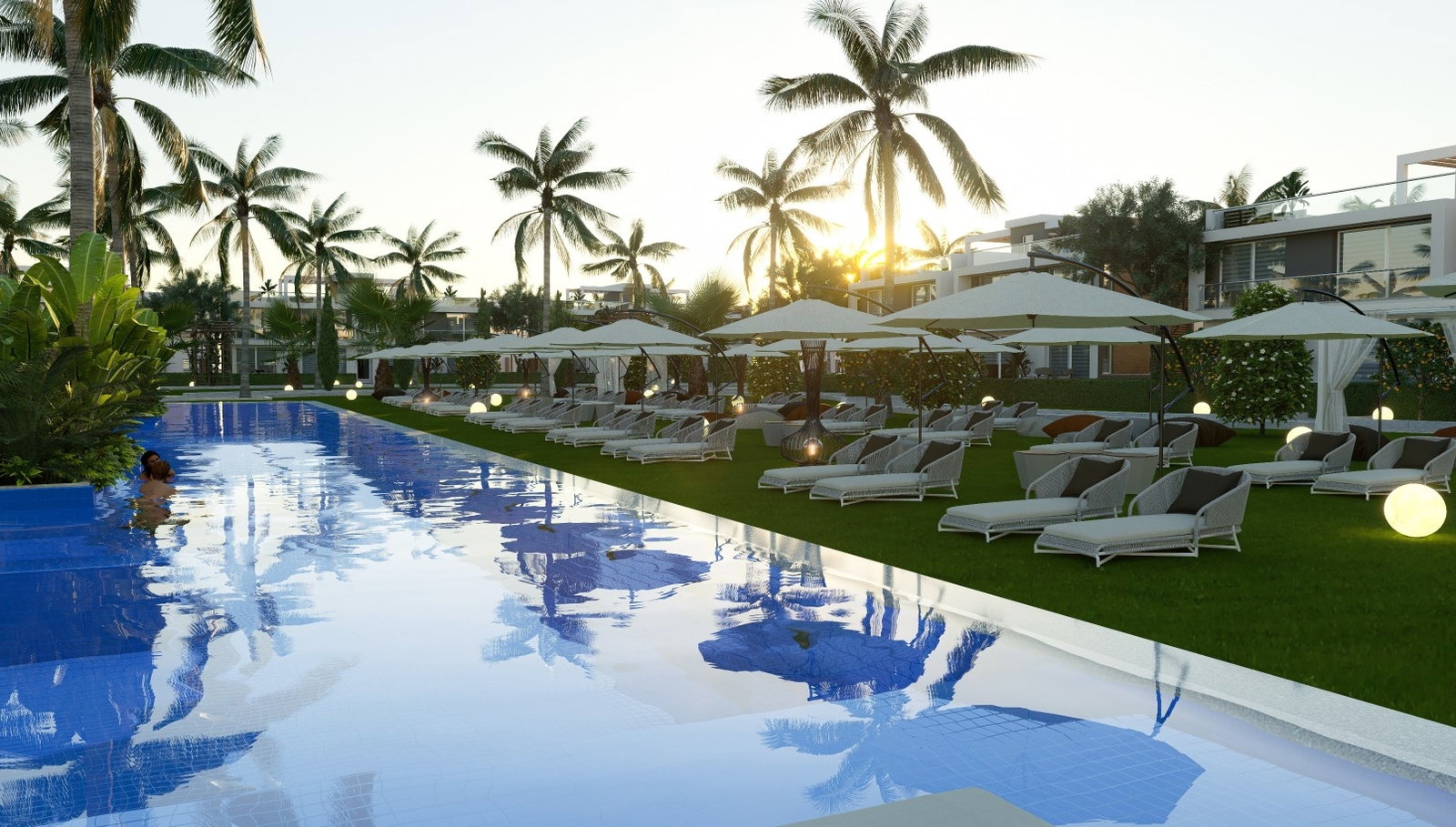 KIBRIS İSKELE FOUR SEASONS LİFE PROJESİ'NDE 1+1 SATILIK DAİRE