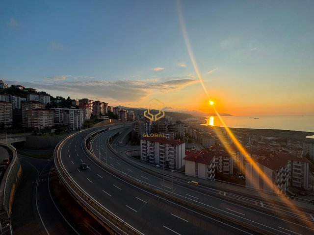 TRABZON 2 NOLU BEŞİRLİ'DE DENİZ MANZARALI 3+1 SATILIK DAİRE