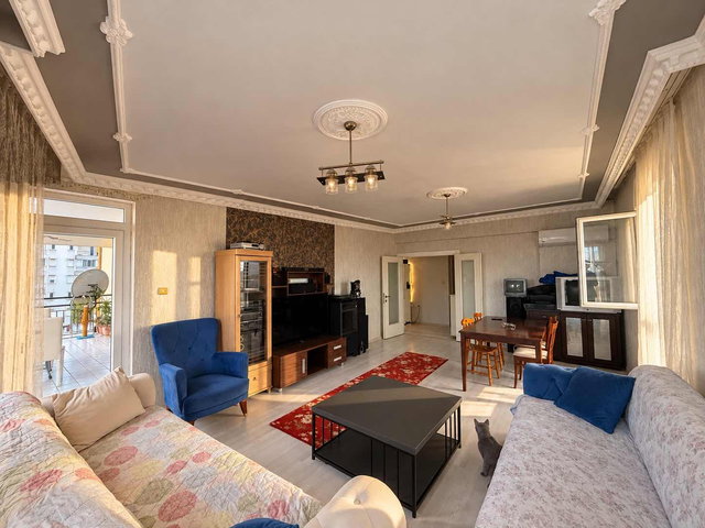 Lara Sümerkent'te Ara Kat 145 m² Net Geniş 3+1 Satılık Daire
