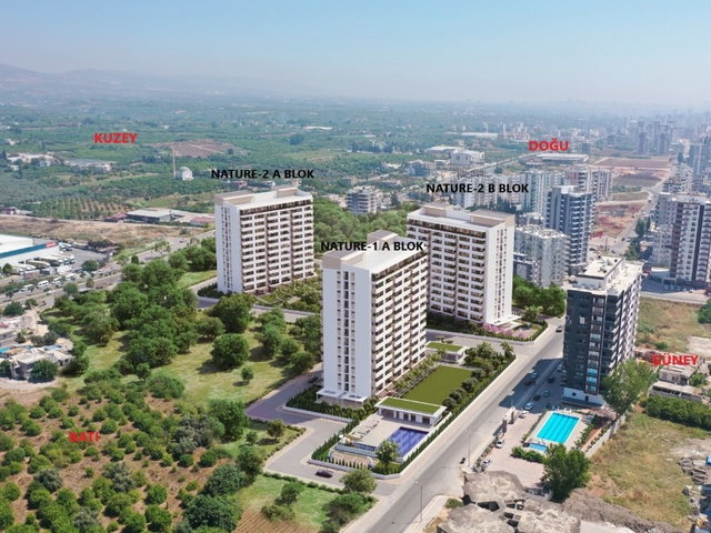 İDOL'DEN TECE'DE OKTAY İNŞAAT KALİTESİYLE AQUAPARKLI 1+1