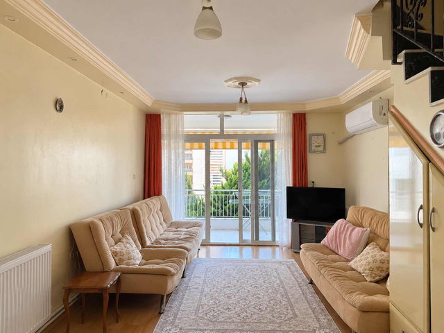Cihantur Sitesi'nde Havuzlu, Eşyalı Doğalgazlı 2+1 Dubleks Daire