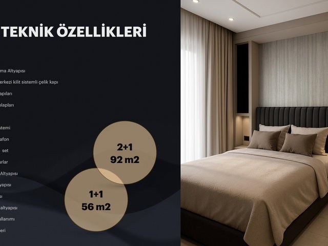Altıntaş Platinium'da Sosyal Donatılı 1+1 Lüks Daire %30 Peşinat