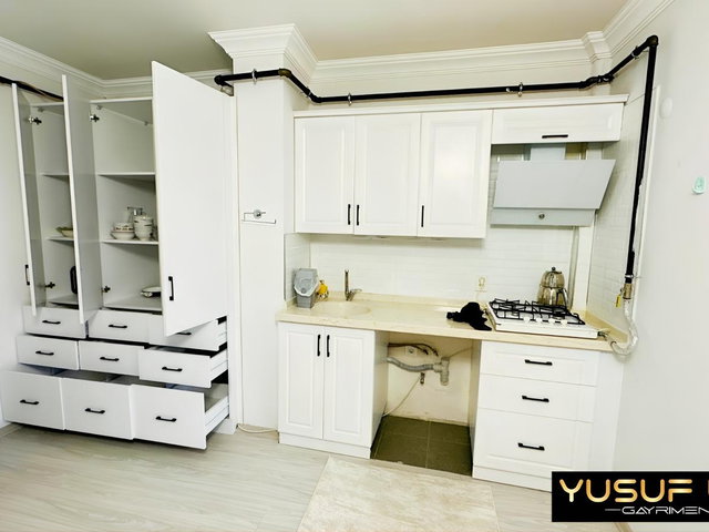 YUSUF USTA GAYRİMENKUL'DEN EŞYALI 1+1 KİRALIK DAİRE