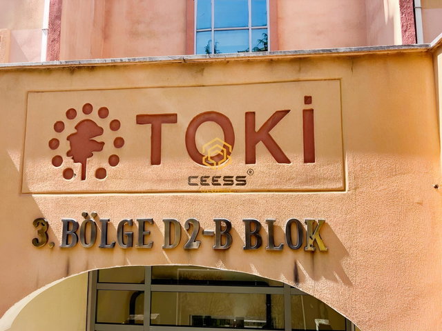 TRABZON YILDIZLI TOKİ'DE 3+1 SATILIK DAİRE