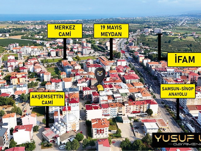 YUSUF USTA GAYRİMENKUL'DEN MERKEZİ KONUM'DA EŞYALI KİRALIK DAİRE