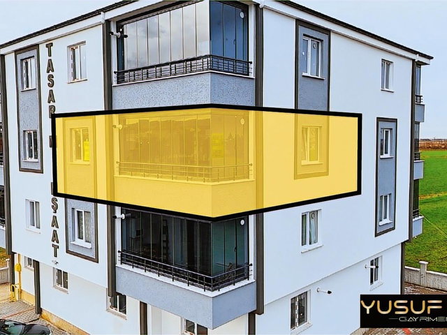 YUSUF USTA GAYRİMENKUL'DEN CUMHURİYET'DE SIFIR 1+1 KİRALIK DAİRE