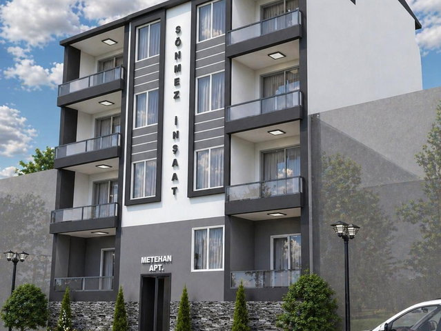 ÇINAR GRUP'DAN ÇAY ŞİRİNEVLER'DE PROJEDEN SATILIK LÜKS DAİRELER