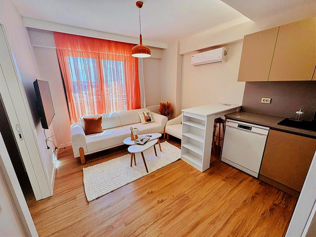 NOVUSS GAYRİMENKUL\DEVLET HASTANESİ KARŞISI EŞYALI KİRALIK 1+1