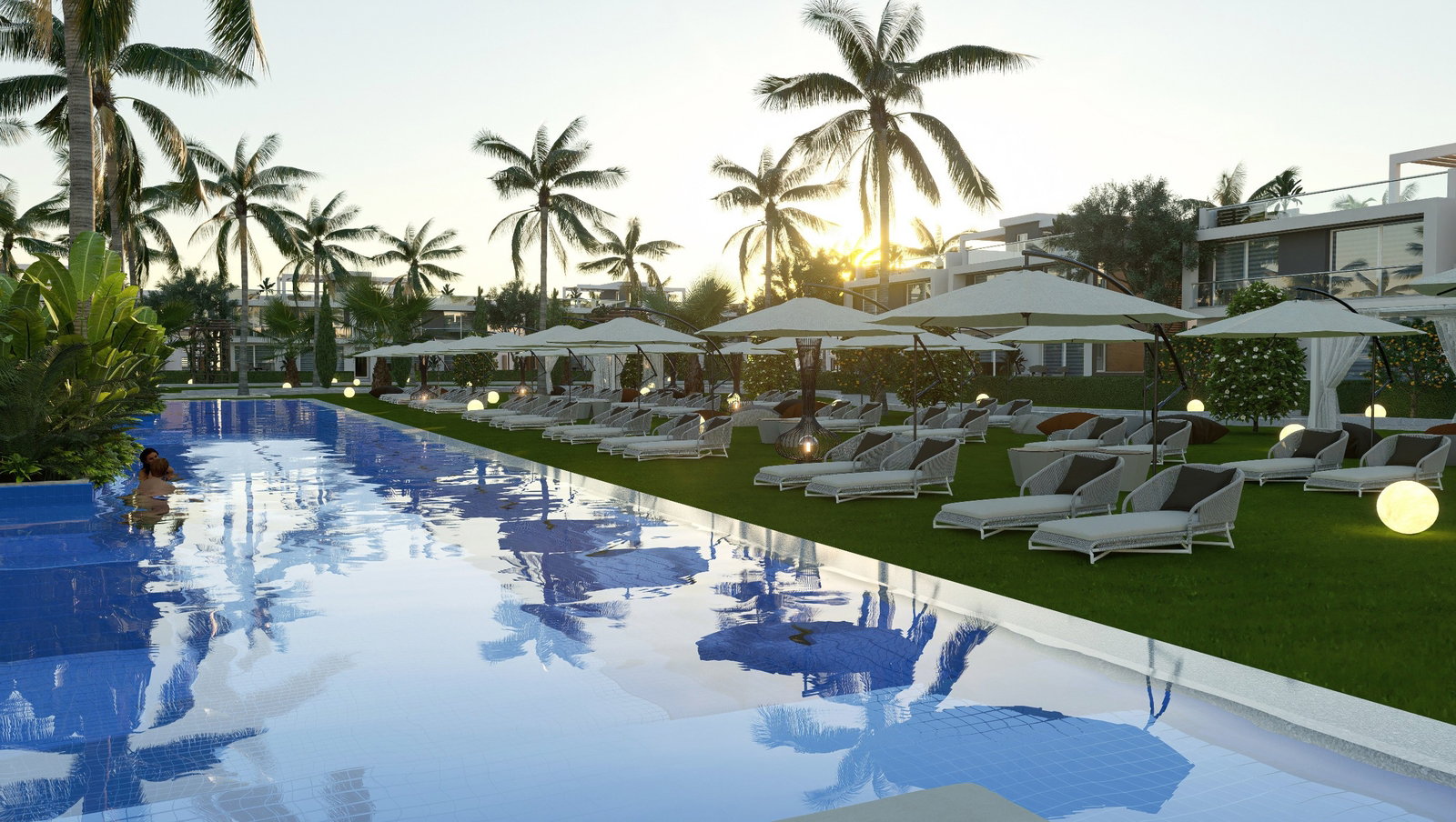 KIBRIS İSKELE'DE FOUR SEASONS LIFE'TA 1+1 LOFT SATILIK DAİRE