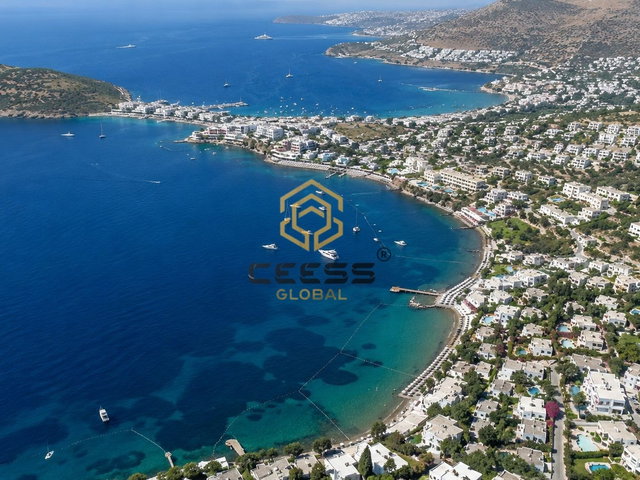 BODRUM TÜRKBÜKÜ'NDE ÖZEL HAVUZLU,DENİZ MANZARALI SATILIK VİLLA