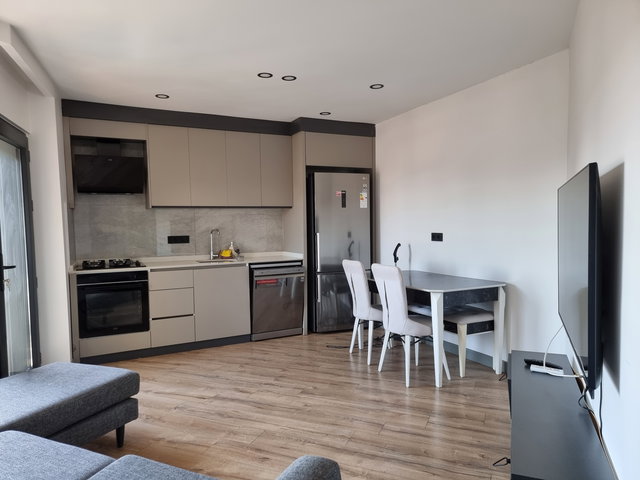 Altıntaş'ta Yeni Mobilyalı Havuz Manzaralı 1+1 Kiralık Daire