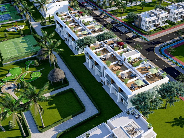 KIBRIS İSKELE FOUR SEASONS LİFE PROJESİ'NDE 2+1 SATILIK DAİRE