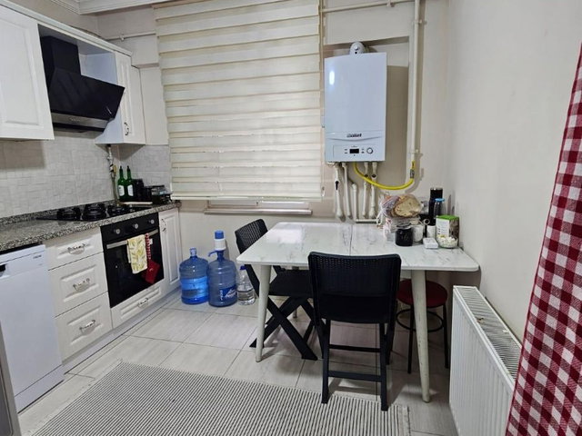 CAM BALKONLU ALATURK WC KOMBİ ANKASTRE İSKANLI SIFIR MASRAFSIZ