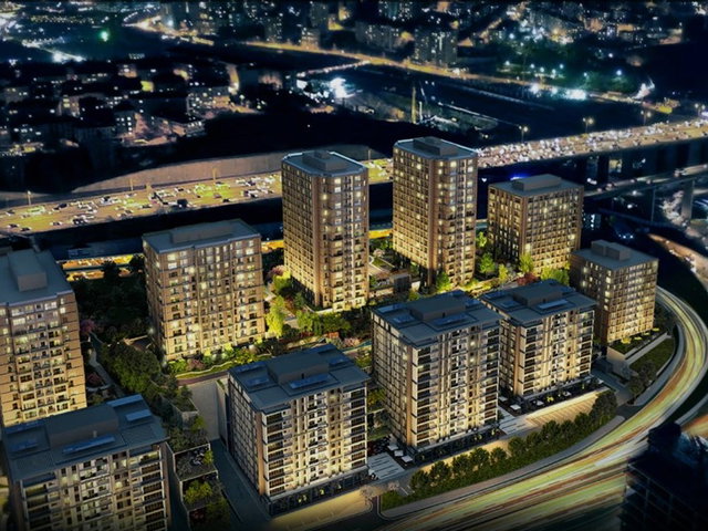 AVANGART İSTANBUL YEŞİL ALAN CEPHELİ 117M² BRÜT 2+1 BOŞ DAİRE