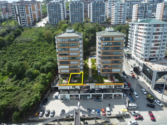 TURYAP TRABZON CADDEDOĞU RESIDENCE ÖZEL BAHÇELİ SATILIK DAİRE