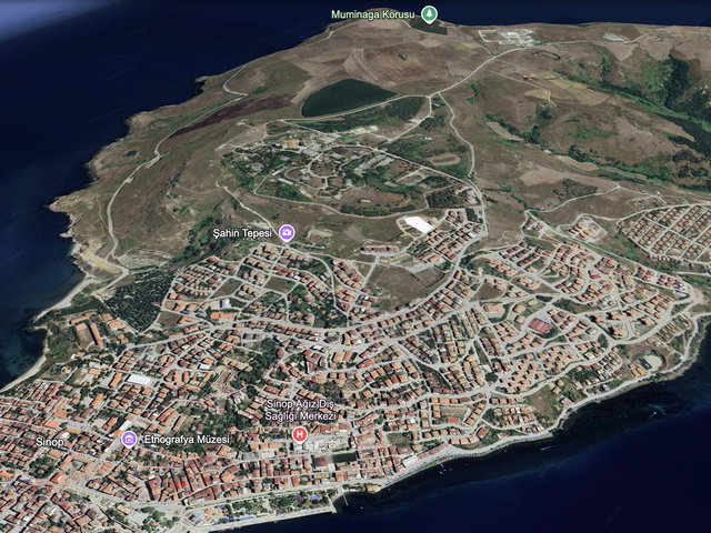 SİNOP, ADA MAH.DENİZ MANZ.145 m²,EBEVEYN BANYOLU , SATILIK 3+1